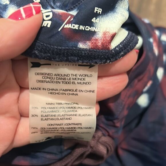 The Upside Tie Dye Athletic Leggings, Size 12 - Picture 8 of 8